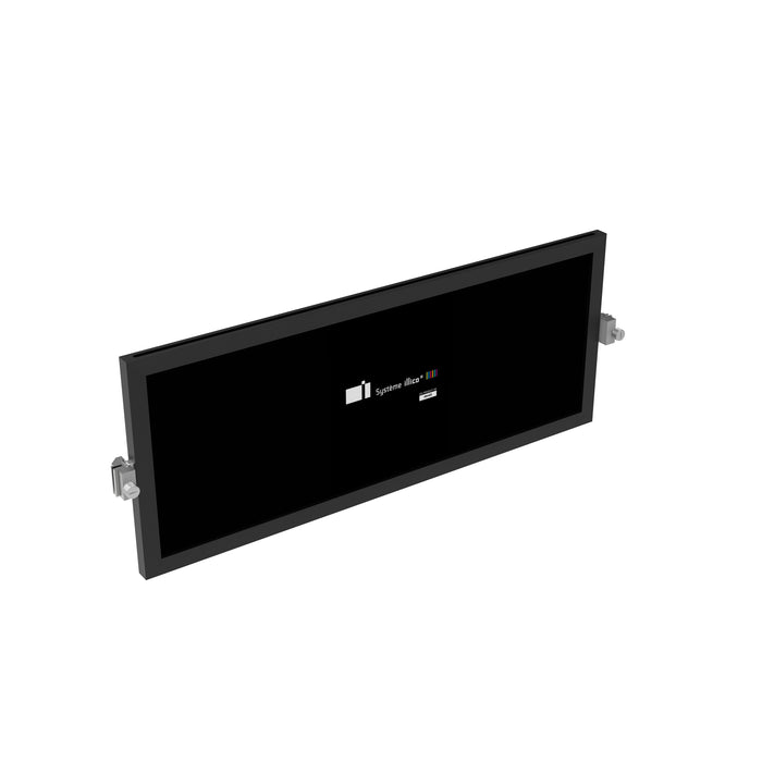 Poster holder on two removable adapters IL-059 (PF-B2Pxxxx)