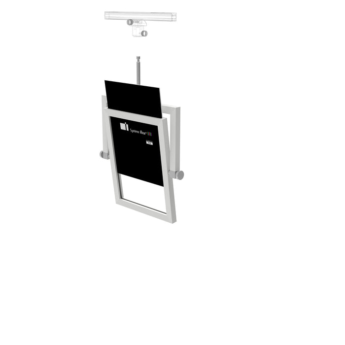 Porte-affiche inclinable en suspension (PF-CMxxxxT)
