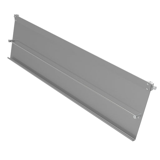 Large support frontal en aluminium pour revues avec tige de retenu (IL-7048-RR) Tablettes en aluminium RHO Aluminium 