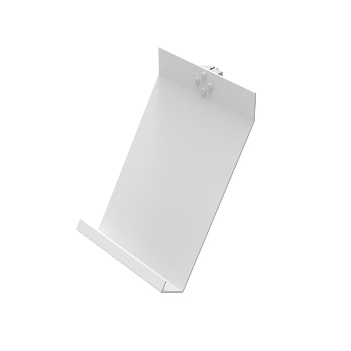 Support en aluminium pour revues (IL-7009) Tablettes en aluminium RHO Blanc 