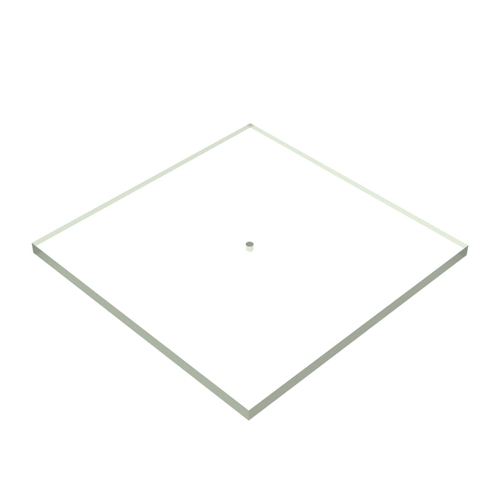 Tablette carrée suspendue 12" x 12" (305 x 305 mm) X 1/2'' (13mm)