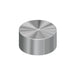 Embout plat 1''h. (25 mm)en aluminium (F-CAP-2) Colonnes RHO 