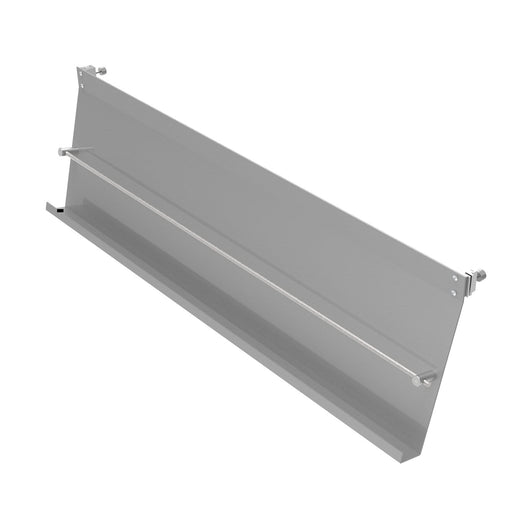 Large support en aluminium pour revues avec tige de retenu (IL-7048-RR-BP) Tablettes en aluminium RHO Aluminium 