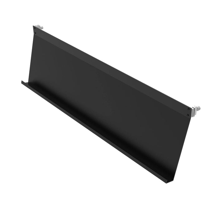 Large support en aluminium pour revues (IL-7048-BP) Tablettes en aluminium RHO Noir 