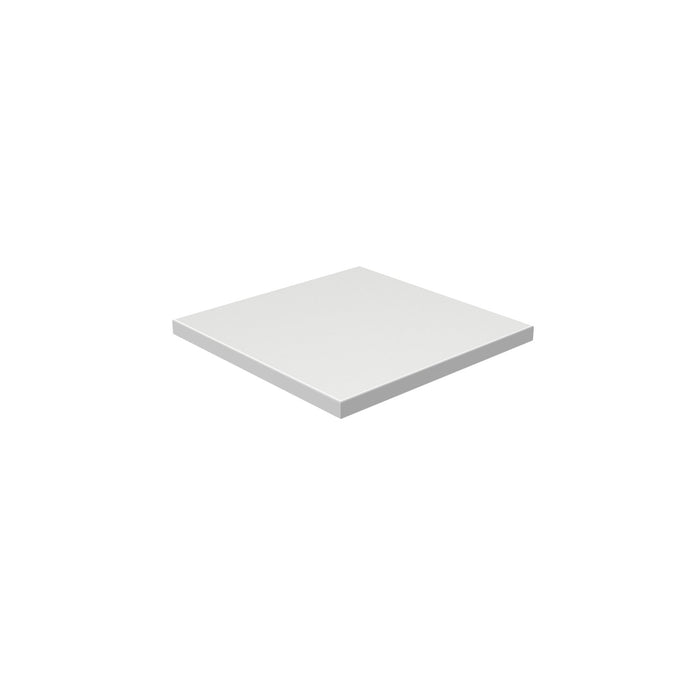 Tablette en mélamine blanche 1" (25 mm) (MEL-15xx) RHO 15"X15"(381MMX381MM) Blanc Blanc